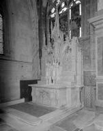 Autel du Sacré-Coeur (autel, tabernacle, retable, statue)