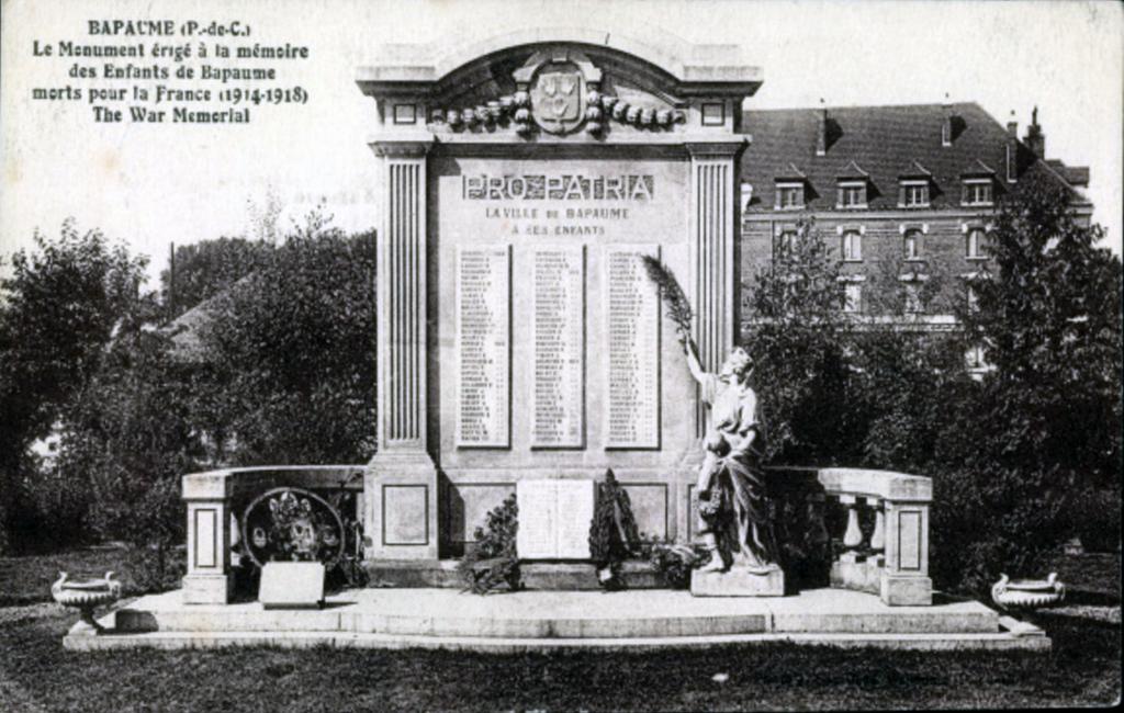 Monument aux morts de la Première Guerre mondiale de Bapaume