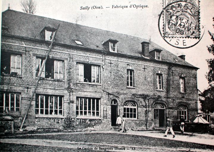 Ancien moulin à blé, puis atelier de frottage de verre et de matériel photo-cinématographique Derogy-Wallet