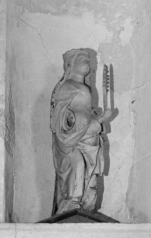 Statuette : sainte martyre