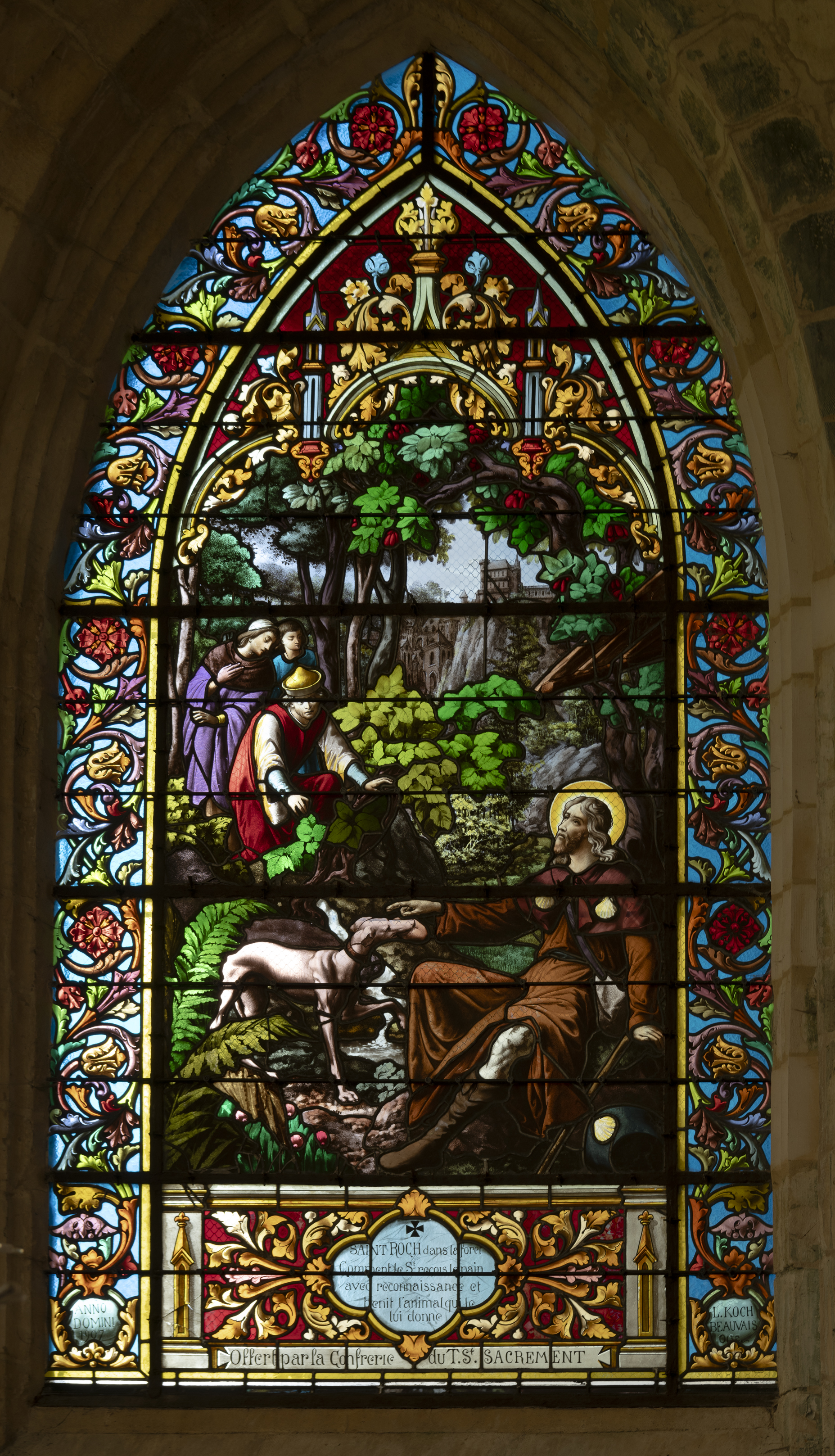 Le mobilier de l'église Saint-Nicolas et Notre-Dame de Bonneuil-les-Eaux