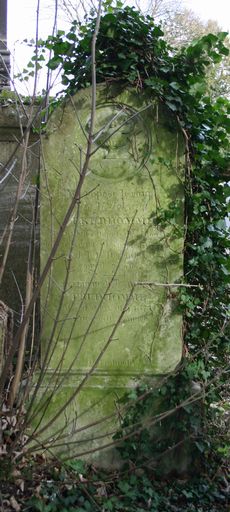 Tombeau (stèle funéraire) de Joseph Prudhomme (enclos funéraire Prudhomme et Lucas-Herbet)