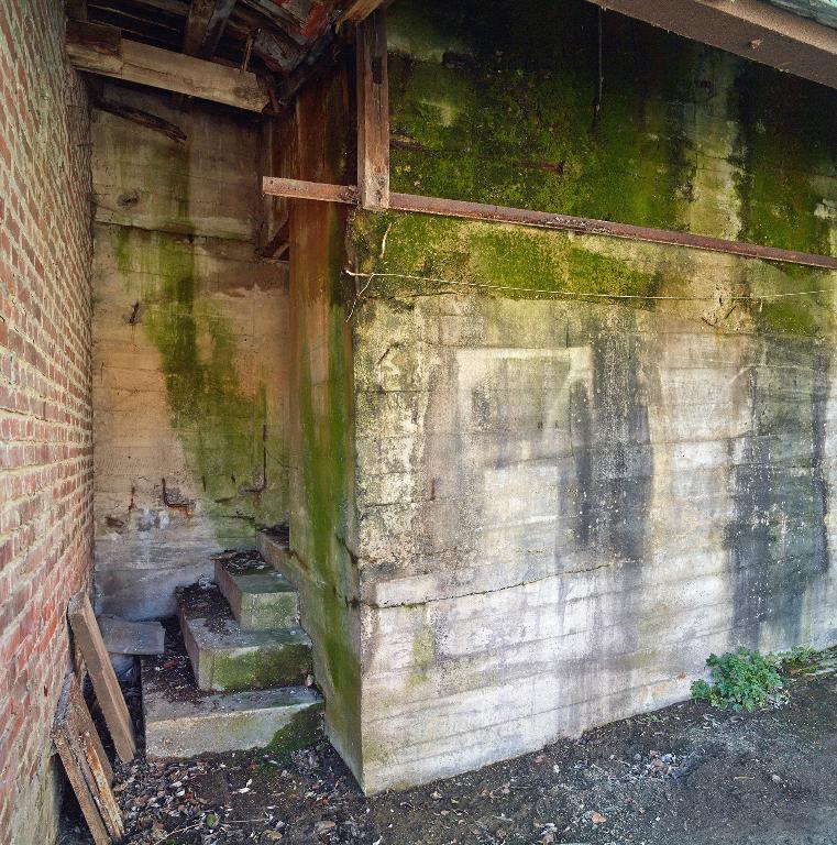 Casemate à mitrailleuse 319 de la Ferme du Bois de la Rive