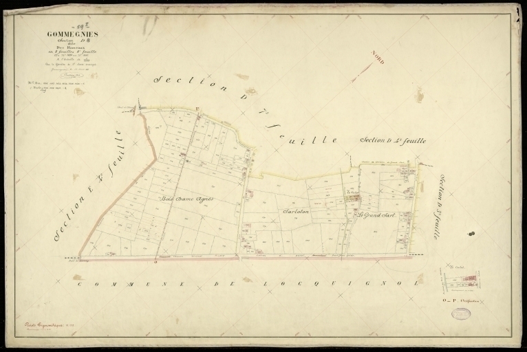 Le territoire communal de Gommegnies