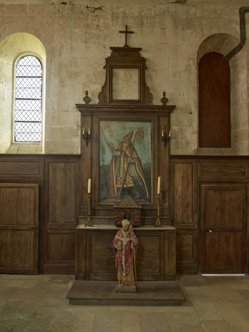 Le mobilier de l'église paroissiale Saint-Leu de Dampleux