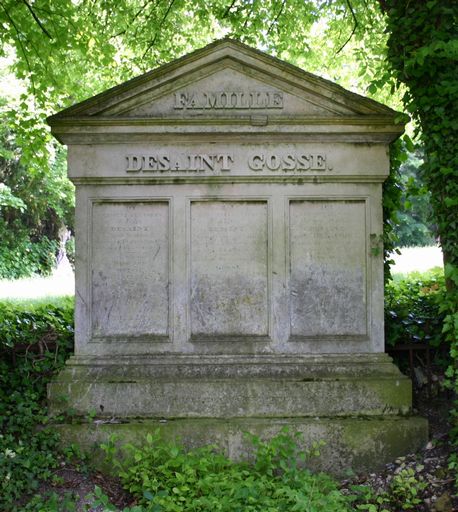 Tombeau (stèle funéraire) de la famille Desaint-Gosse