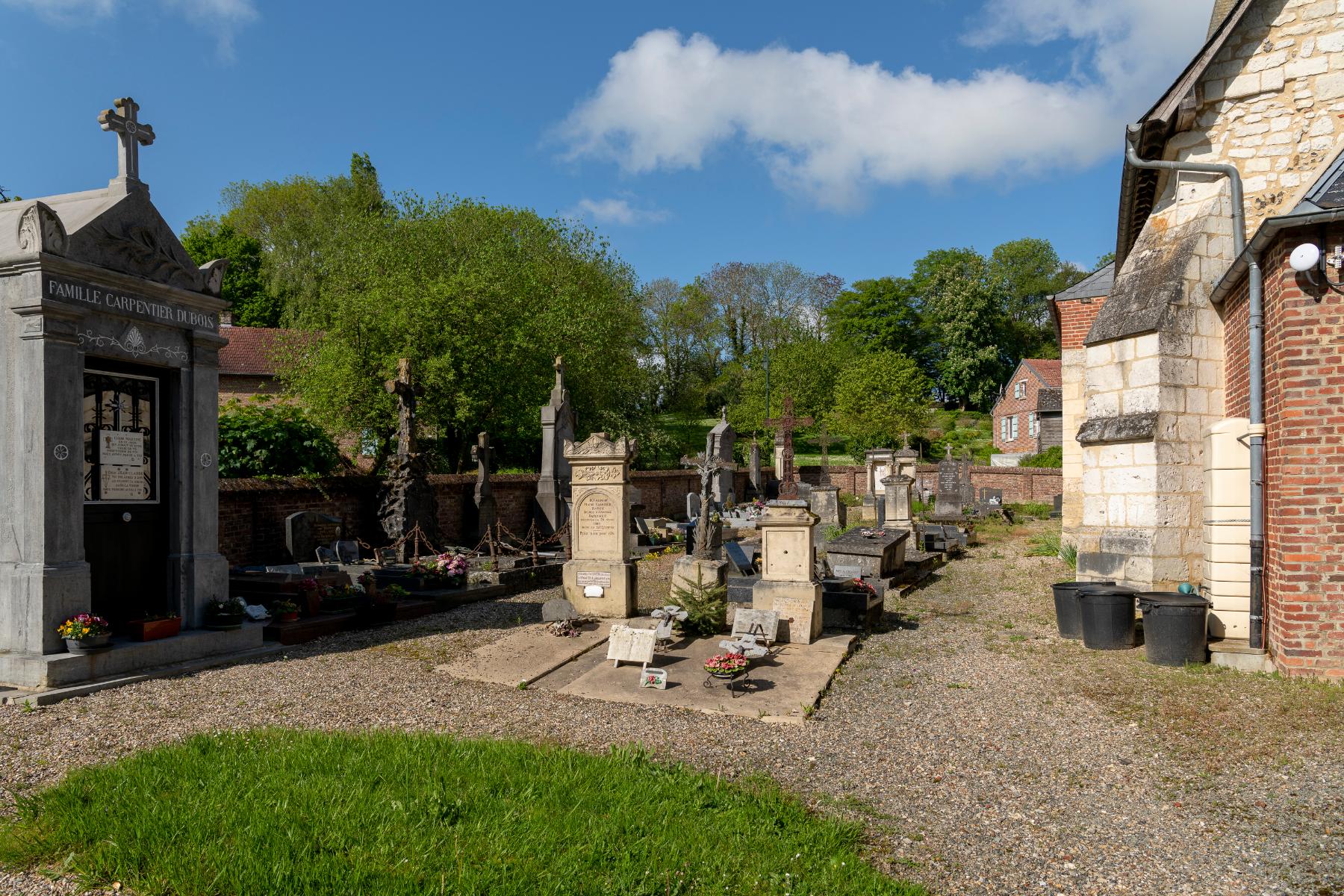 Ancien cimetière paroissial, aujourd'hui cimetière communal