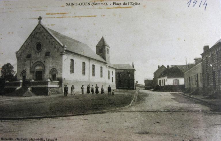 Église paroissiale Saint-Ouen et ancien cimetière de Saint-Ouen