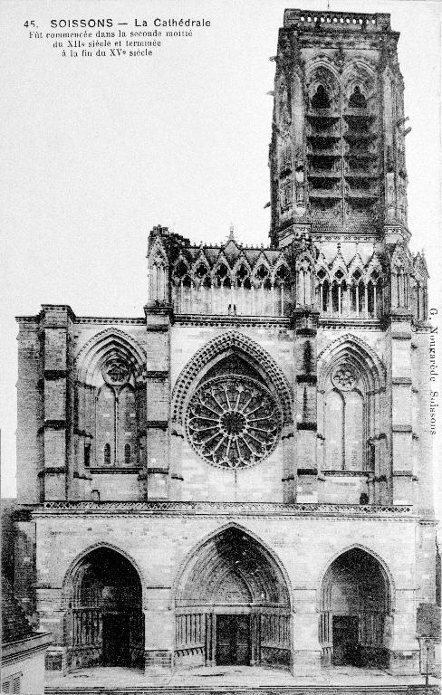 La cathédrale Saint-Gervais-Saint-Protais de Soissons