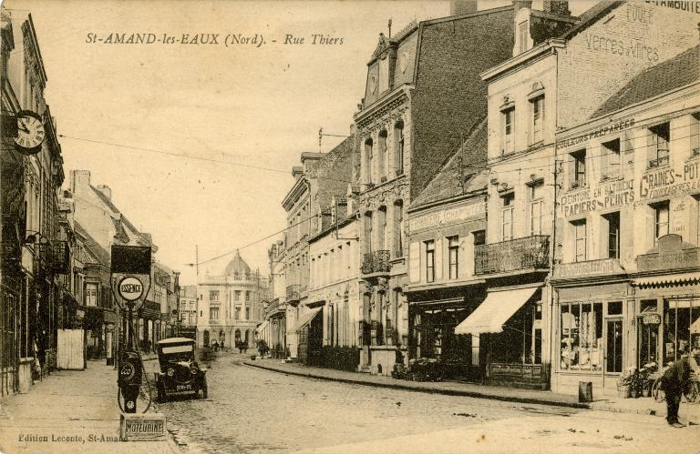 Le territoire communal de Saint-Amand-les-Eaux - dossier de présentation