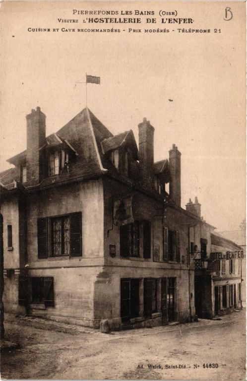Ancienne hôtellerie de l'Enfer, actuellement maison d'habitation
