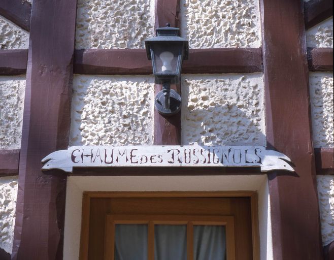 Maison de villégiature, dite Le Chaume des Rossignols