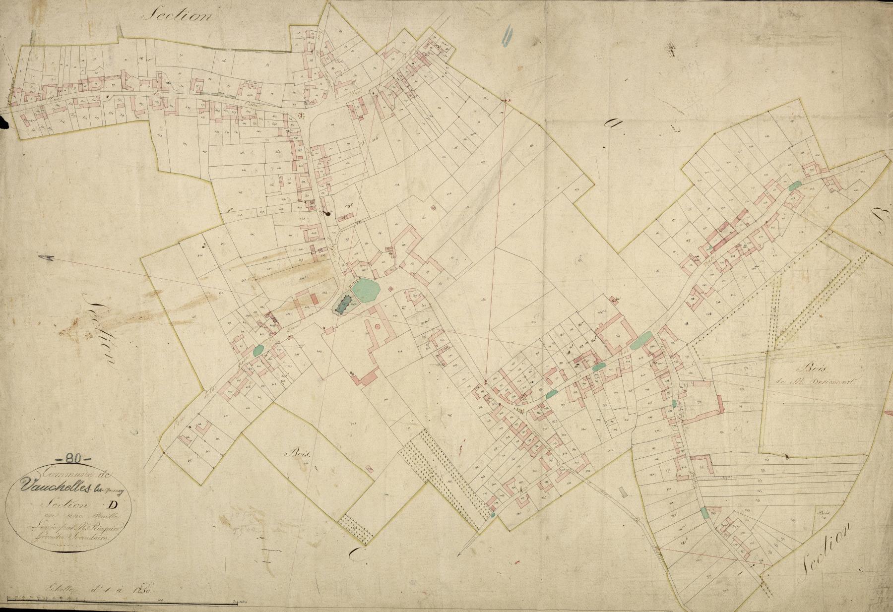 Le village de Vauchelles-les-Quesnoy