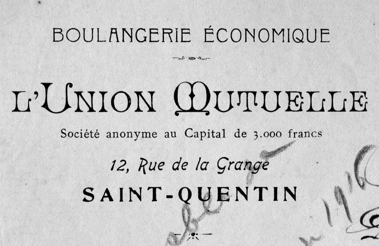 Ancienne filature de coton Auguste Arpin, puis usine de boulangerie, dite L'Union Mutuelle