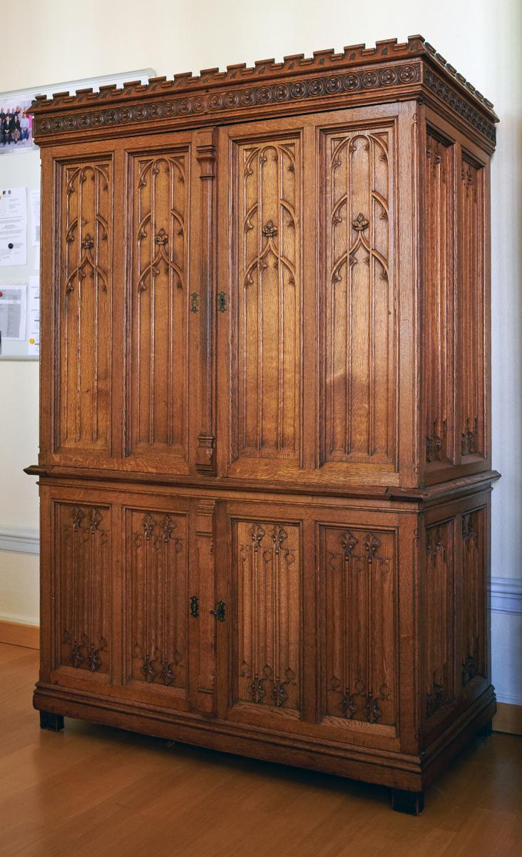 Éléments de l'ancien mobilier du collège des bénédictins anglais de Douai (actuel lycée Corot)