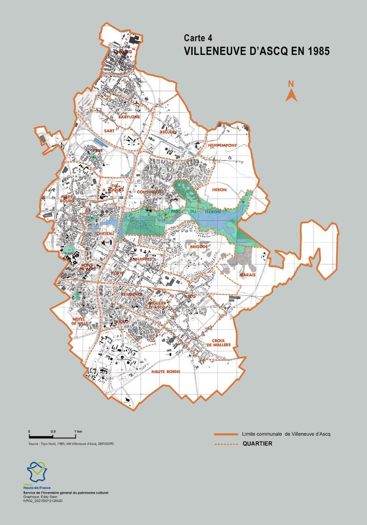 La ville nouvelle de Villeneuve-d'Ascq