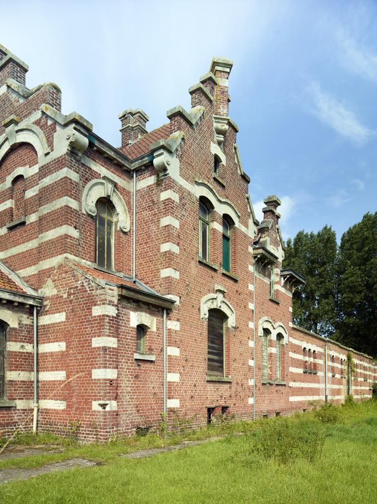 Ancienne ferme du sanatorium de Zuydcoote, dite ferme Nord. - Inventaire  Général du Patrimoine Culturel