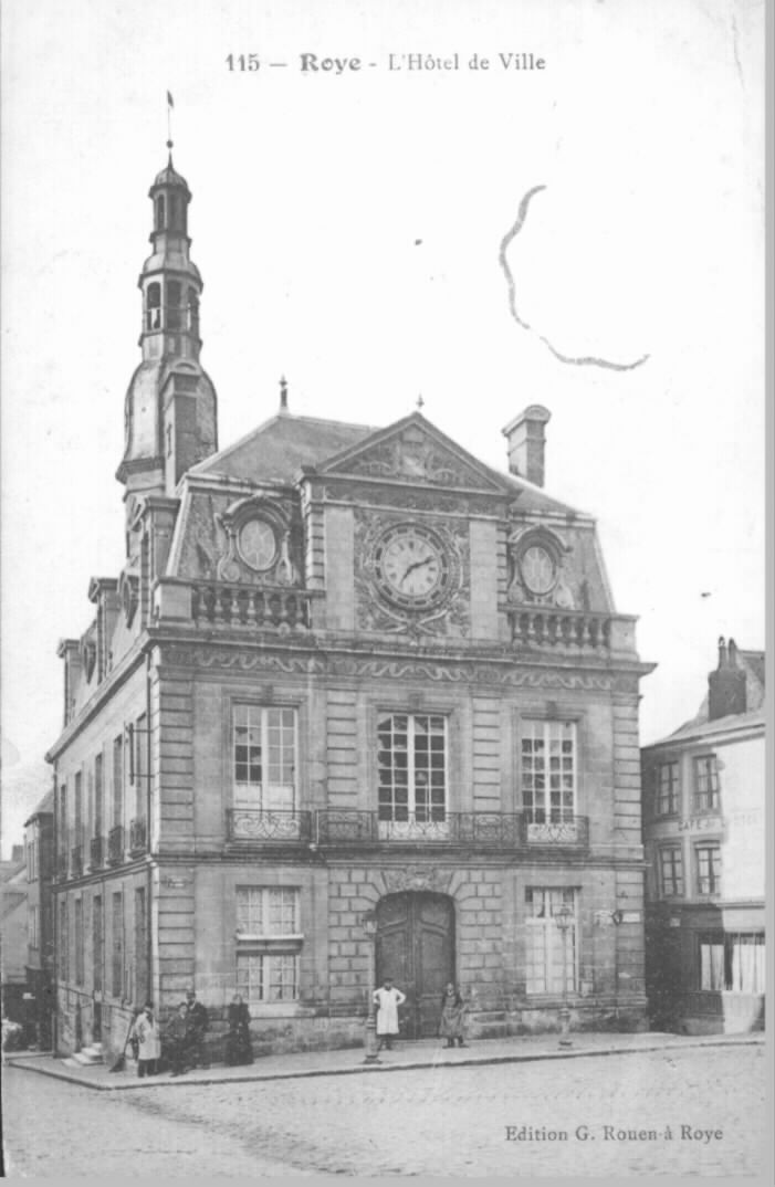 Ancien hôtel de ville et beffroi de Roye (détruit)