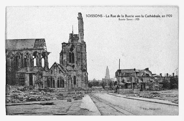 Ancien ensemble canonial de Soissons (salle capitulaire, cloître, maisons, collège)