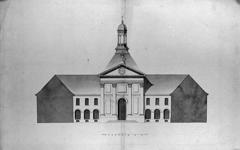 Ancien hôpital général de Valenciennes, dit hôpital du Hainaut, puis hospice et hôpital militaire (actuellement maison de retraite du Hainaut)