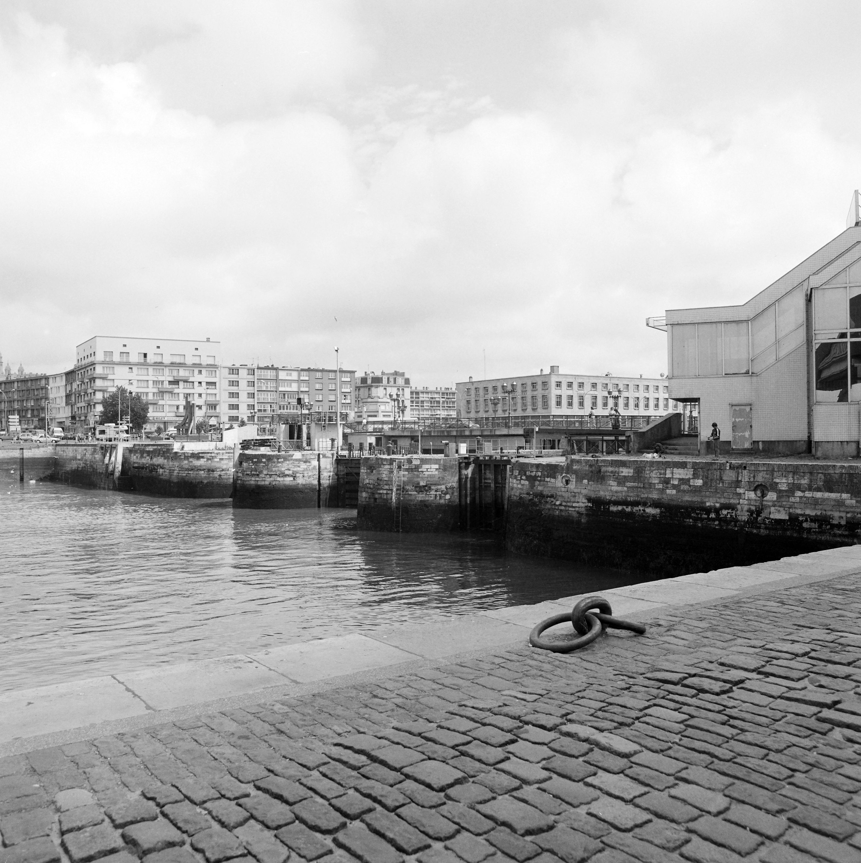 Pont de service Marguet, barrage