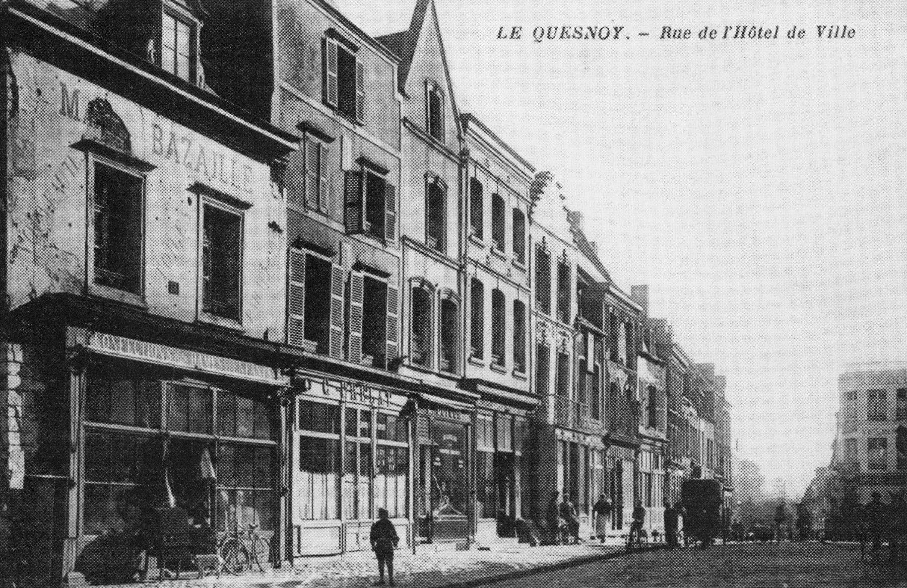 Les maisons à pignon sur rue