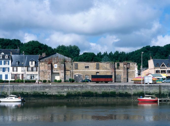 Le quartier de la Ville-Basse à Saint-Valery-sur-Somme