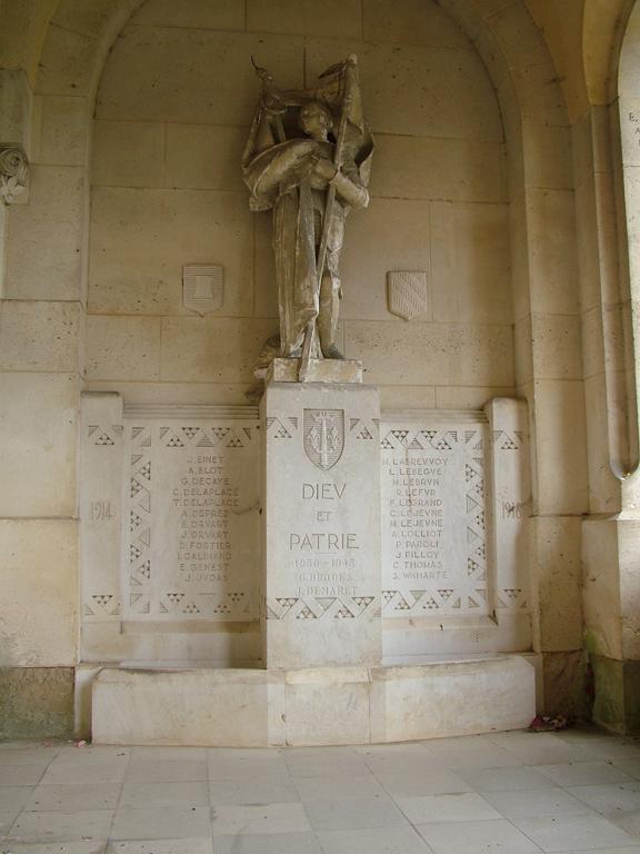 Le mobilier de l'église Saint-Martin de Chiry-Salsogne