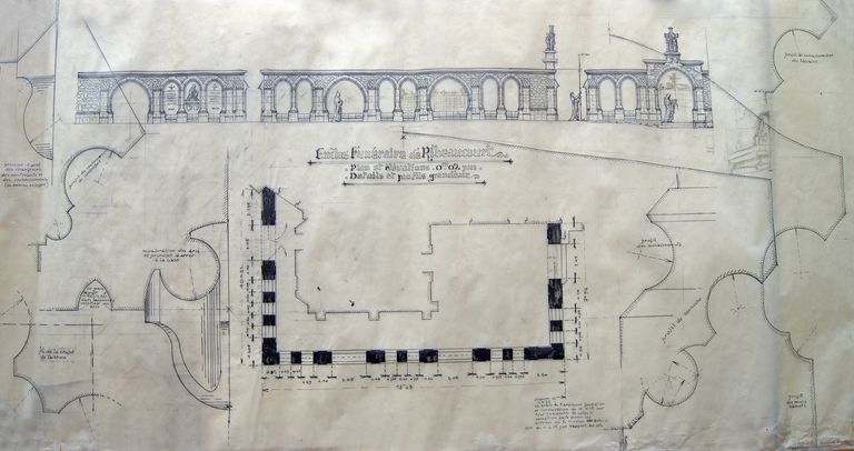 Clôture de l'enclos funéraire de la famille de Berny