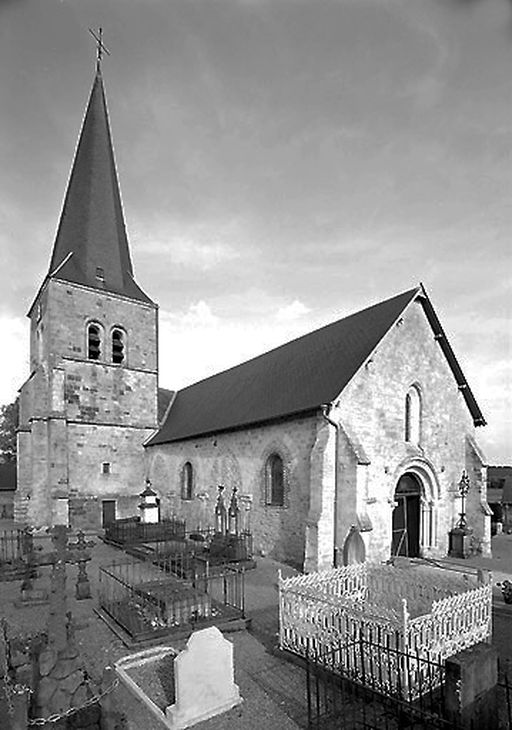 Eglise paroissiale fortifiée Saint-Médard d'Any-Martin-Rieux et son cimetière