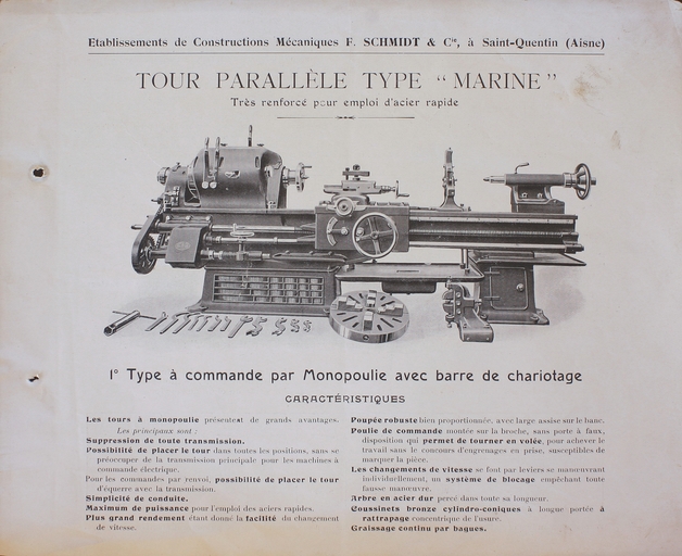 Ancienne usine de construction mécanique et métallique F. Schmidt et Cie, puis Etablissements Métallurgiques Boyer (vestiges)