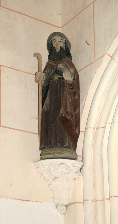 Statuette : Saint Jacques le Majeur