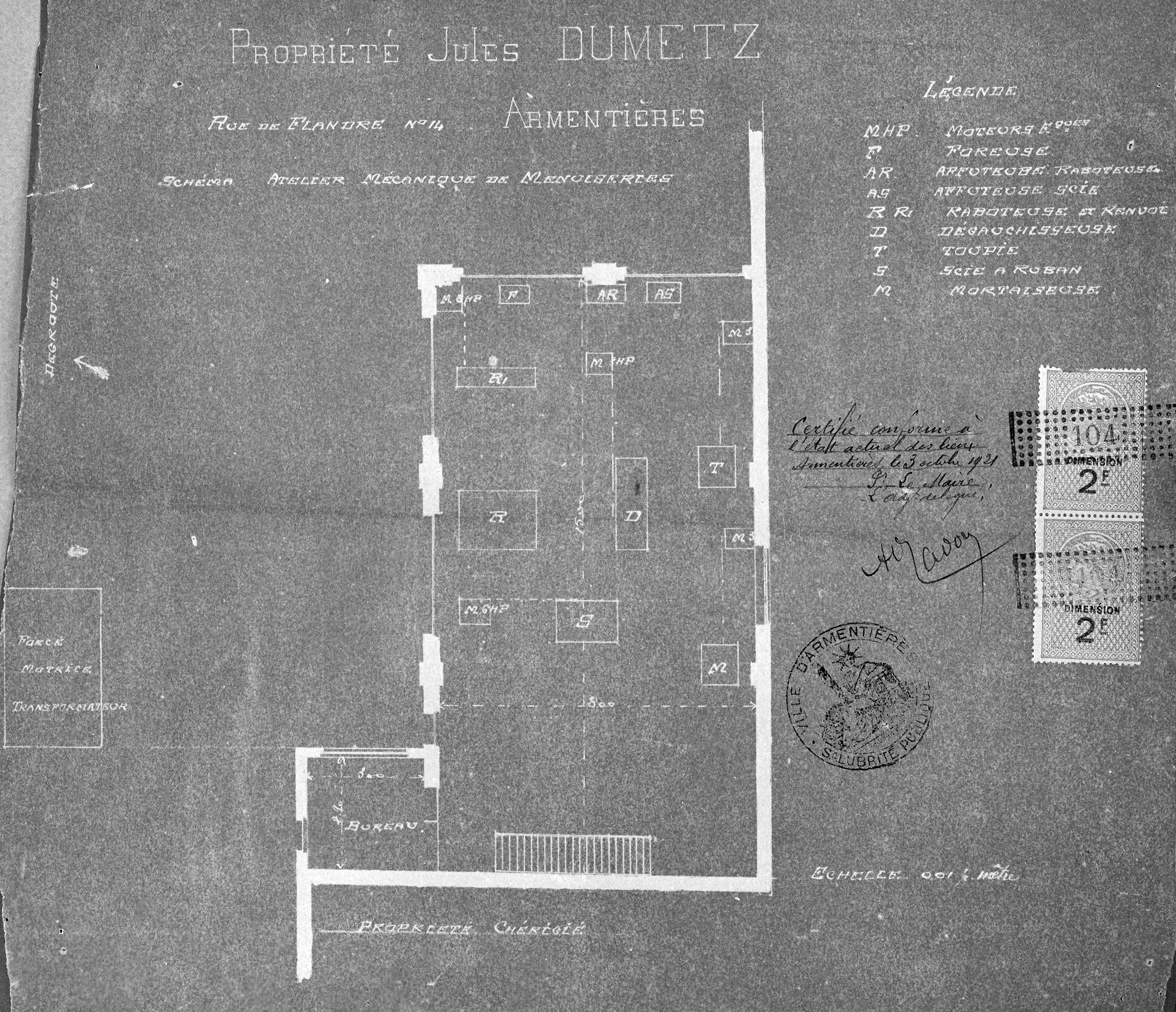 Scierie et usine de menuiserie Jules Dumetz