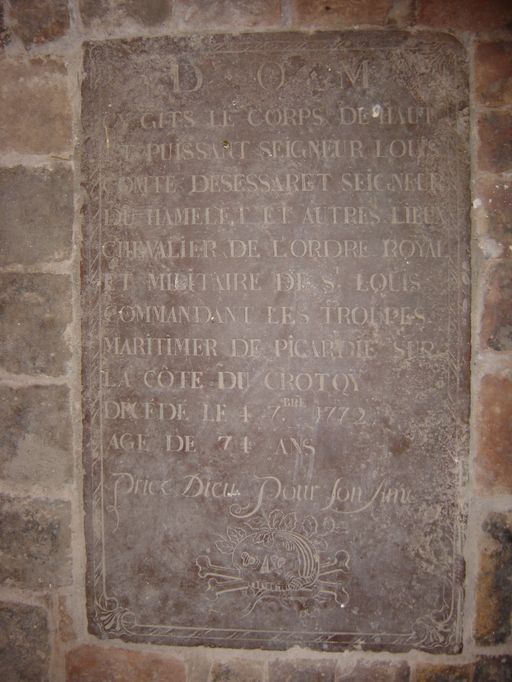 Chapelle et ancien cimetière Saint-Corneille du Hamelet à Favières