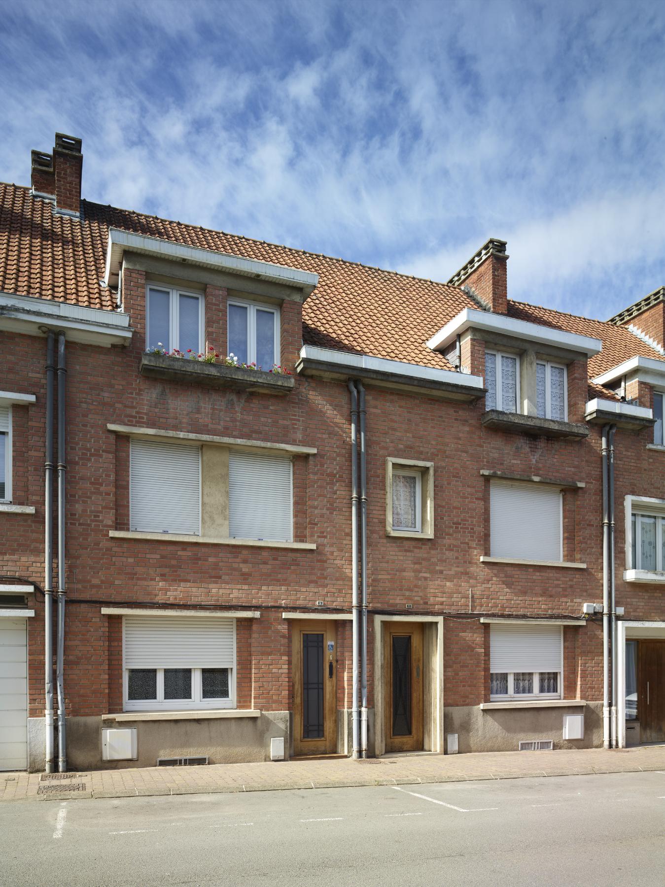 Série de maisons et d'immeubles de la Seconde Reconstruction (rue Tanis)