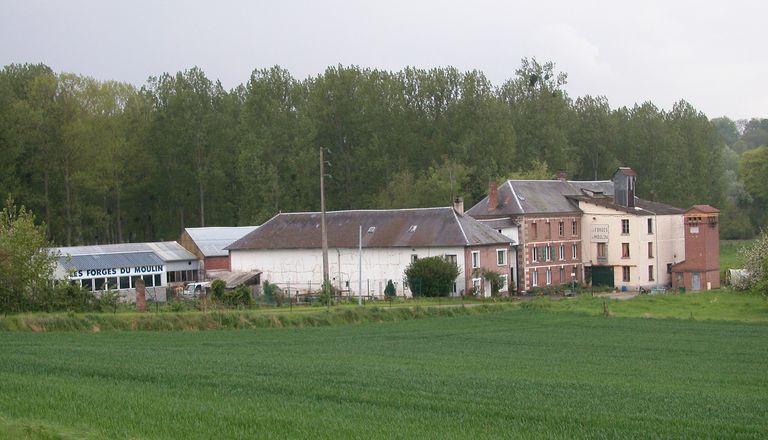 Minoterie, dite Moulin des Prés, devenue usine de chaudronnerie Les Forges du Moulin