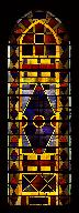 Ensemble de deux verrières décoratives (baies 1 et 2)
