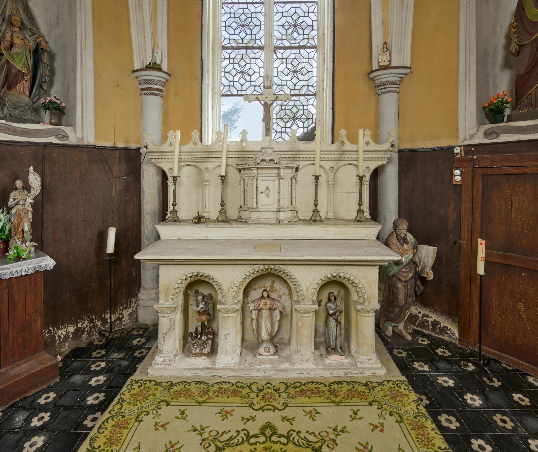Le mobilier de l'église Saint-Pierre de Boncourt