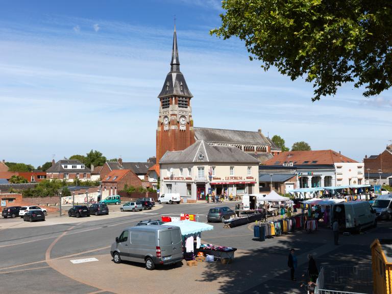 La ville de Villers-Bretonneux