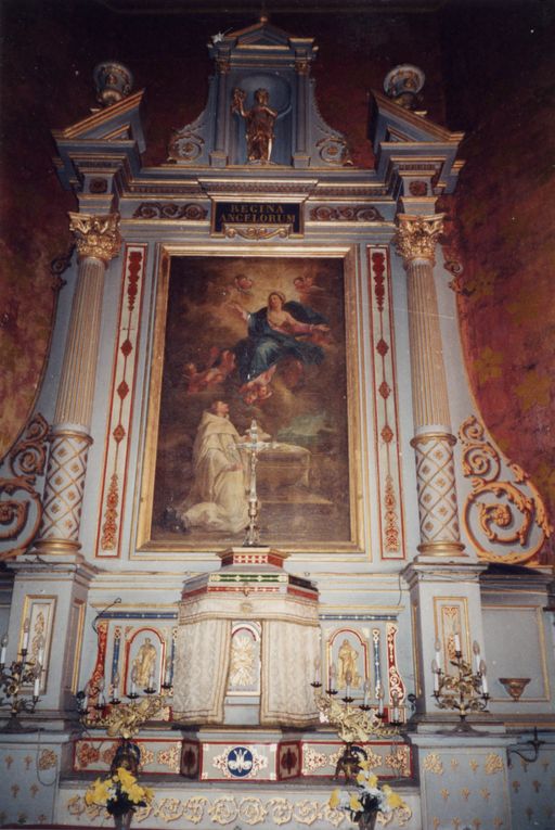 Tabernacle architecturé à ailes