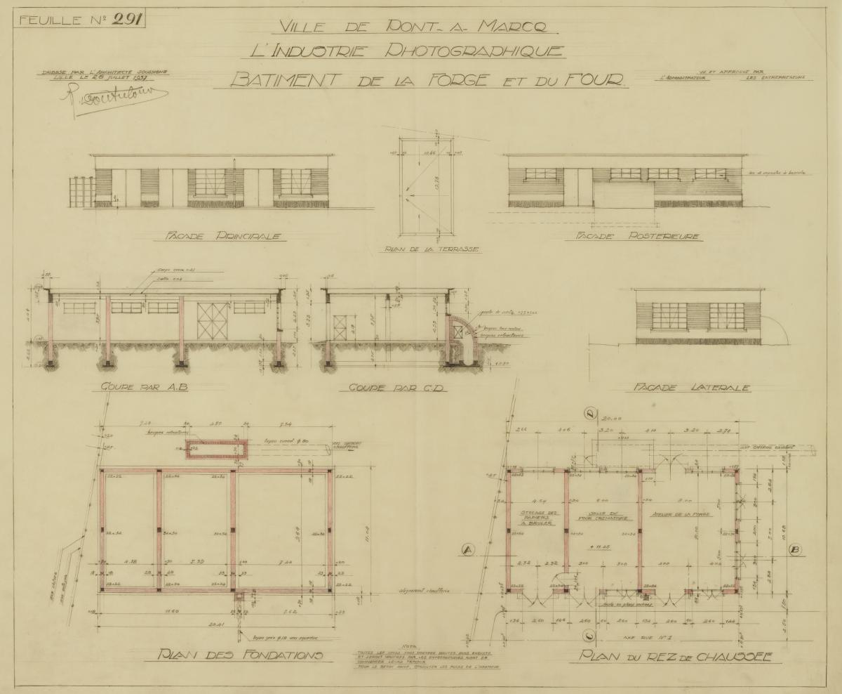 Usine de produits photographiques et cinématographiques S.A. L'industrie photographique, puis Agfa-Gevaert