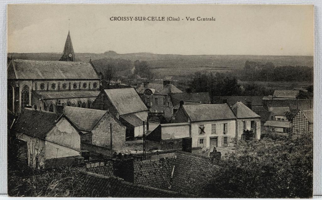 Le village de Croissy-sur-Celle