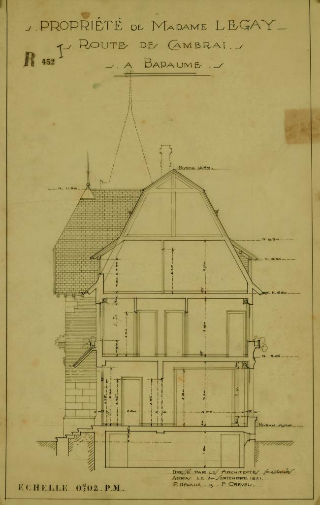 Villa, ancienne propriété de Mme Legay-Carpentier appelée Chalet Legay