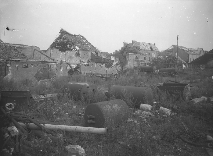 Ancienne usine de Rocourt (distillerie de mélasse et raffinerie Massy-Dècle, puis de l'Union Sucrière de l'Aisne)