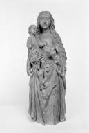 Statue (demi-nature) : Vierge à l'Enfant