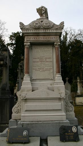 Tombeau (stèle funéraire) de la famille Fiquet-Balédent