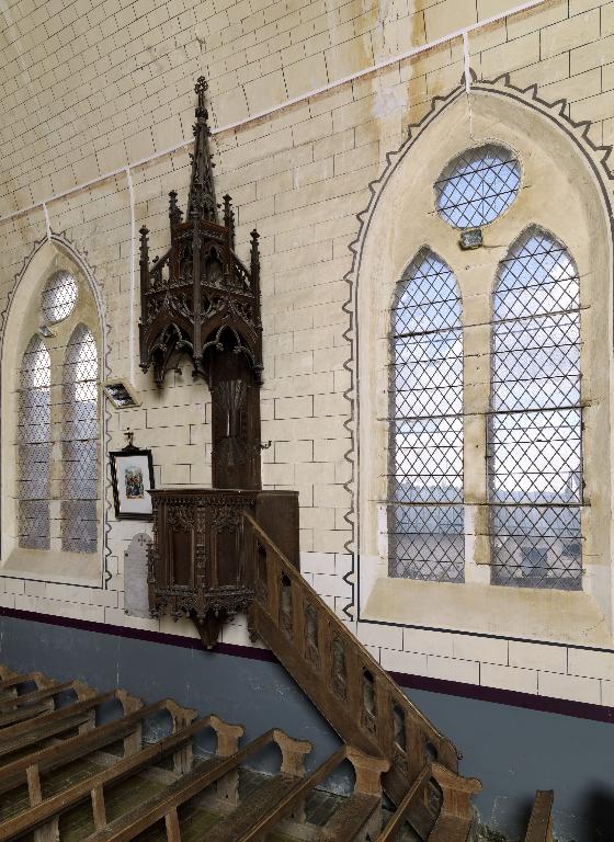 Le mobilier de l'église Saint-Valéry de Nibas