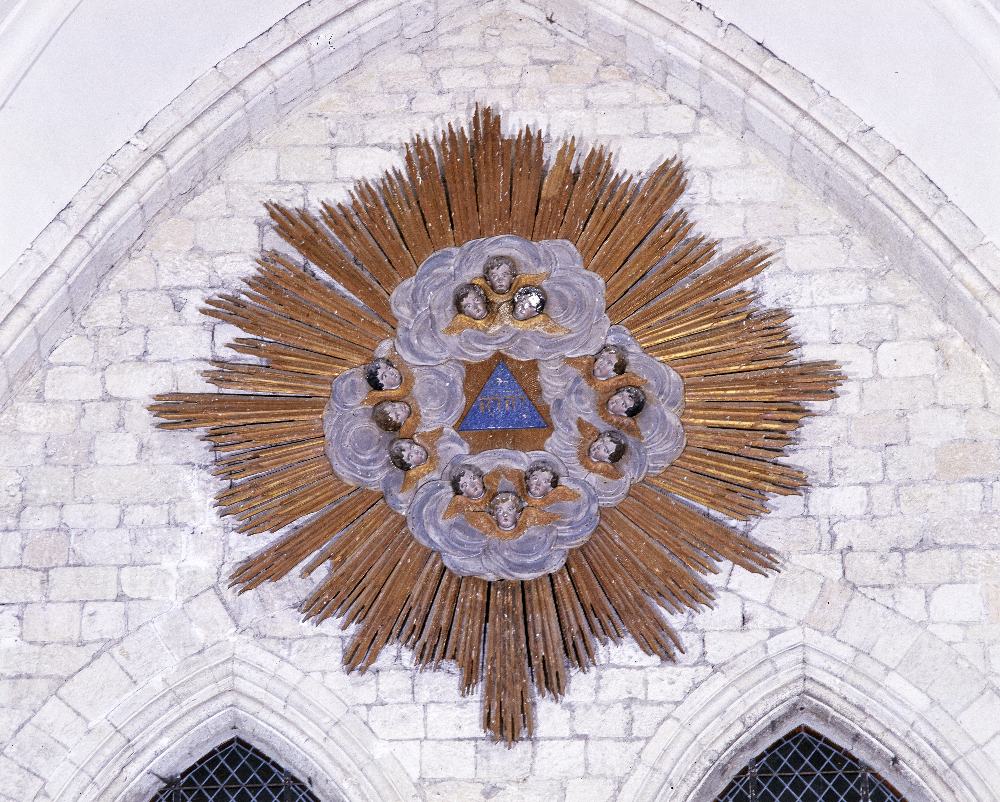 Élément de retable : gloire