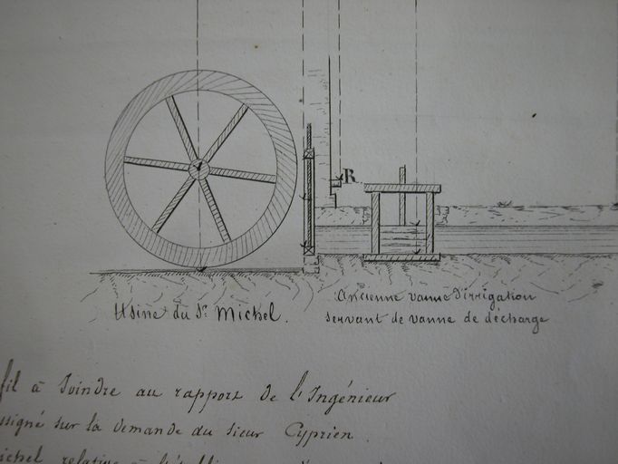 Ancien atelier de polissage de verre optique Michel, puis Courtin, devenu scierie Welnolski