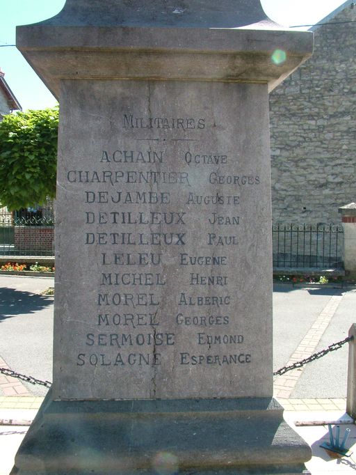 Monument aux morts de Chevregny